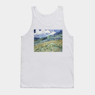 Vincent van Gogh - Landscape from Saint-Remy Tank Top